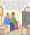 Cartoon: Gute Nachrichten!! (small) by Karsten Schley tagged nachrichten,journalismus,medien,objektivität,politik,gesellschaft,korruption,kriminalität