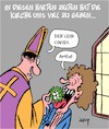 Cartoon: Harte Zeiten (small) by Karsten Schley tagged kirche,christentum,corona,glaube,aberglaube,ansteckung,wissenschaft,gesellschaft