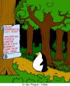 Cartoon: Hölle! (small) by Karsten Schley tagged tiere,natur,wald,religion,ernährung,wetter,klima