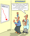 Cartoon: Hoffnungslos (small) by Karsten Schley tagged gesundheit,wirtschaft,ärzte,business,umsätze,hoffnung,optimismus,kurzsichtigkeit,konjunktur,jobs,karriere,gesellschaft