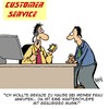 Cartoon: Hotline (small) by Karsten Schley tagged kundenservice,hotlines,callcenter,business,wirtschaft,technik,computer,beziehungen,ehe,familie,männer,frauen,warteschleifen