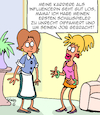 Cartoon: Influencerin (small) by Karsten Schley tagged influencer,social,media,internet,karriere,psychologie,fake,diffamierung,jobs,ruhm,gesellschaft