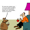 Cartoon: Investieren (small) by Karsten Schley tagged geld,gesellschaft,wirtschaft,tiere,hunde,katzen