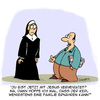 Cartoon: Jaja... die Liebe... (small) by Karsten Schley tagged religion,kirche,christentum,jesus,familie,lebensunterhalt,einkommen,frauen,liebe