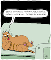 Katzen-Cartoon