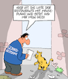 Cartoon: Korruption! (small) by Karsten Schley tagged katzen,korruption,restaurants,gastronomie,gesundheit,geld,kriminalität,öffentlicher,dienst