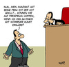 Cartoon: Künstlerische Freiheit (small) by Karsten Schley tagged kriminalität mord kunst kunstwerke recht rechtsprechung justiz gerichte anwälte