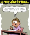 Cartoon: La petit Jesus (small) by Karsten Schley tagged jesus,dieu,ecole,religion,professions