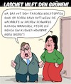 Cartoon: Laschet hilft den Grünen (small) by Karsten Schley tagged laschet,grüne,baerbock,geld,boni,gier,politik,wahlen,bereicherung,gehälter,gesellschaft,deutschland
