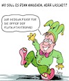 Cartoon: Laschet in Trauer (small) by Karsten Schley tagged laschet,wahlen,cdu,medien,flutkatastrophe,opfer,gedenken,parteien,politik,gesellschaft,deutschland