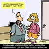 Cartoon: Lob (small) by Karsten Schley tagged arbeitgeber,arbeitnehmer,mitarbeiterführung,management,wertschätzung,belästigung,dankbarkeit,männer,frauen,gesellschaft,lob
