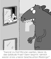 Cartoon: Meeting (small) by Karsten Schley tagged meetings,filme,monsterfilme,spezialeffekte,unterhaltung,kino,tv,medien,godzilla,business,wirtschaft,arbeit,büro,gesellschaft