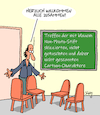 Cartoon: Meeting (small) by Karsten Schley tagged meeting,hilfe,selbsthilfe,gesundheit,cartoons,comics,technik,unterhaltung,medien,kunst,gesellschaft