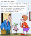 Cartoon: Mehr! (small) by Karsten Schley tagged beförderung,karriere,berufsbezeichnungen,arbeit,arbeitgeber,arbeitnehmer,büro,industrie,wirtschaft,business,ehe,familie,beziehungen,männer,frauen