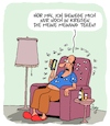 Cartoon: Meinung (small) by Karsten Schley tagged meinung,meinungsblase,meinungsvielfalt,facebook,instagram,telegram,tiktok,internet,computer,technik,medien,politik,gesellschaft