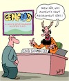 Cartoon: Parfaitement sure !! (small) by Karsten Schley tagged industrie,entreprises,genetique,alimentation,profits,economie,politique