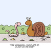 Cartoon: Parkplatz (small) by Karsten Schley tagged urlaub,wohnmobile,camping,tourismus,reisen,natur,tiere