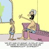 Cartoon: Pass doch auf!! (small) by Karsten Schley tagged kinder,eltern,familie,spiele,gesundheit,kultur,fakire,jugend,kindheit