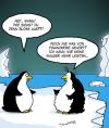 Cartoon: Pleite - Pinguin (small) by Karsten Schley tagged finanzkrise wirtschaft jobs märkte business tiere natur
