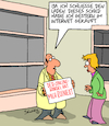 Cartoon: Pleite! (small) by Karsten Schley tagged onlinehandel,computer,technik,internet,einzelhandel,pleiten,umsätze,gesellschaft