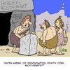 Cartoon: PRIMITIV??! (small) by Karsten Schley tagged geschichte,evolution,menschheit,restaurants,gastronomie,familie,liebe,beziehungen,jobs