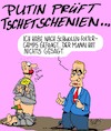 Cartoon: Putin prüft (small) by Karsten Schley tagged techetschenien,russland,homosexualität,tod,homophobie,politik,verbrechen,kriminalität,staatsverbrechen,putin,kadyrov,hass,gesellschaft