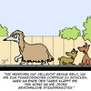 Cartoon: Reich und schön (small) by Karsten Schley tagged tiere,hunde,reichtum,frisuren,mentalität,mode,lifestyle