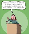 Cartoon: Ressources (small) by Karsten Schley tagged ressources,greta,environnement,climat,politique