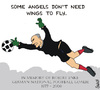 Cartoon: Robert Enke 1977 - 2009 (small) by Karsten Schley tagged sports,football