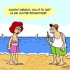 Cartoon: Romantisch (small) by Karsten Schley tagged männer,frauen,liebe,urlaub,reisen,romantik,gewinn,umsatz,steuern,geld,wirtschaft,business
