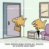 Cartoon: Schietwetter! (small) by Karsten Schley tagged wetter,regen,wettervorhersage,sommer,meteorologie,tiere,fische,wasser