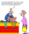 Cartoon: Schnäppchen!! (small) by Karsten Schley tagged wirtschaft,geld,gesellschaft,shopping,einkaufen,sonderangebote,mode,kleidung
