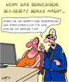 Cartoon: Schriftliche Genehmigung (small) by Karsten Schley tagged sex,schweden,gesetze,justiz,europa,männer,frauen,beziehungen,genehmigung,einverständnis,liebe,gesellschaft,politik,pornographie