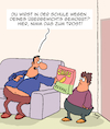 Cartoon: Sehr tröstlich (small) by Karsten Schley tagged mobbing,gesundheit,psychologie,übergewicht,vererbung,süßigkeiten,ernährung,kinder,schule,jugend,eltern,familie,verantwortung,gesellschaft