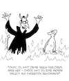 Cartoon: Smileys (small) by Karsten Schley tagged facebook,smileys,kommentare,internet,erfolg,teufel,hölle,religion,seele,gesellschaft