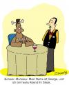 Cartoon: Steak (small) by Karsten Schley tagged ernährung,restaurants,jobs