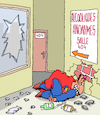 Cartoon: Super ! (small) by Karsten Schley tagged alcoolisme,boisson,addiction,bd,medias,films,sante,societe