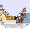Cartoon: Termin (small) by Karsten Schley tagged psychiatrie,gesundheit,ärzte,patienten,psychologie,persönlichkeitsspaltung,termine