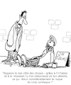 Cartoon: Tout ira bien ! (small) by Karsten Schley tagged economie,inflation,obesite,recession,faim,chomage,pauvrete,politique,societe