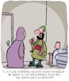 Cartoon: Travailler a la Maison (small) by Karsten Schley tagged coronavirus,travailler,religion,mariage,femmes,hommes,terrorisme,societe