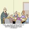 Cartoon: Überzeugungskraft (small) by Karsten Schley tagged arbeit,arbeitgeber,arbeitnehmer,abstimmung,mitbestimmung,vorschlagswesen,business,wirtschaft,vorgesetzte,konferenz,besprechung,meeting