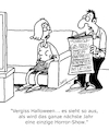 Cartoon: Vergesst Halloween (small) by Karsten Schley tagged halloween,horror,politik,gaspreise,benzinpreise,stromknappheit,inflation,wirtschaft,geld,gesellschaft