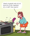 Cartoon: Viande... (small) by Karsten Schley tagged alimentation,viande,environnement,animaux,agriculture,elevage