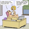 Cartoon: Vorlesen (small) by Karsten Schley tagged wirtschaft,business,jobs,sekretärinnen,manager,büro,industrie,männer,frauen,sex
