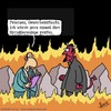 Cartoon: Vorschriften... (small) by Karsten Schley tagged hölle,religion,glaube,christentum,teufel,behörden,vorschriften,beamte,technik,prüfungen