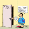 Cartoon: Wahlprogramm (small) by Karsten Schley tagged cdu,afd,wahlprogramm,bundestagswahl,rechtspopulismus,faschismus,demokratie,gesellschaft,flüchtlinge,einwanderung,krieg,asyl