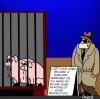 Cartoon: Weapons of Mass Destruction! (small) by Karsten Schley tagged terror swine flu