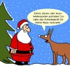 Cartoon: Weihnachten fällt aus!! (small) by Karsten Schley tagged rudolph,rentiere,weihnachten,feiertage,weihnachtsmann