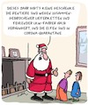 Cartoon: Weihnachten fällt aus (small) by Karsten Schley tagged weihnachten religion corona christentum wirtschaft lieferketten kraftfahrermangel krise gesellschaft politik