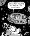 Cartoon: Weltraum-Tourismus (small) by Karsten Schley tagged weltraumtourismus,reisen,technik,zukunft,business,fkk,gesellschaft